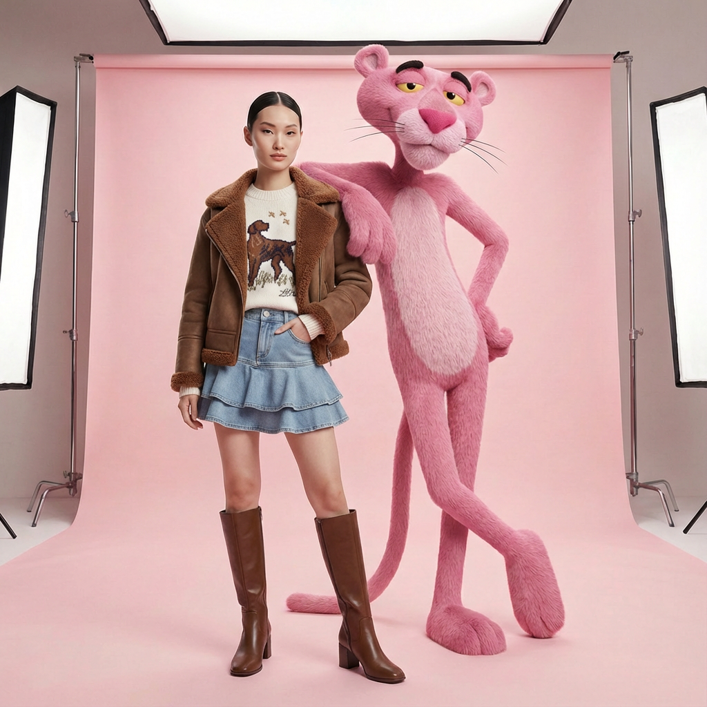 After - Brown Jacket Outfit